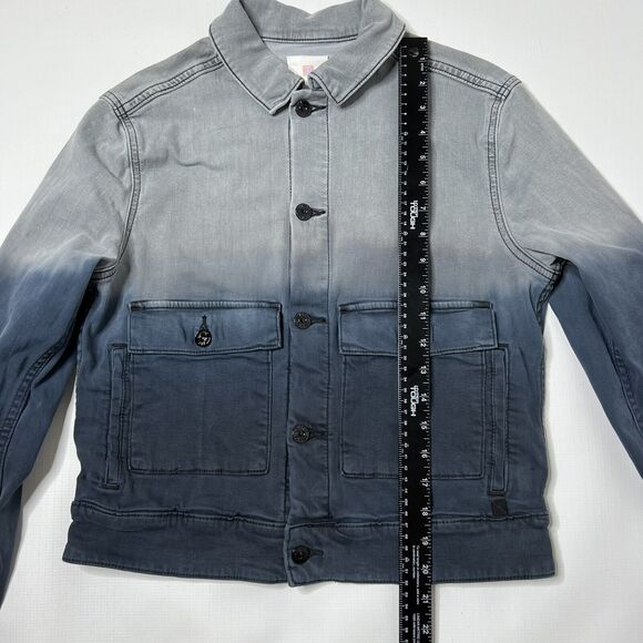 Lularoe Blue Ombre Kenny Denim Jacket Size Small - Picture 7 of 10